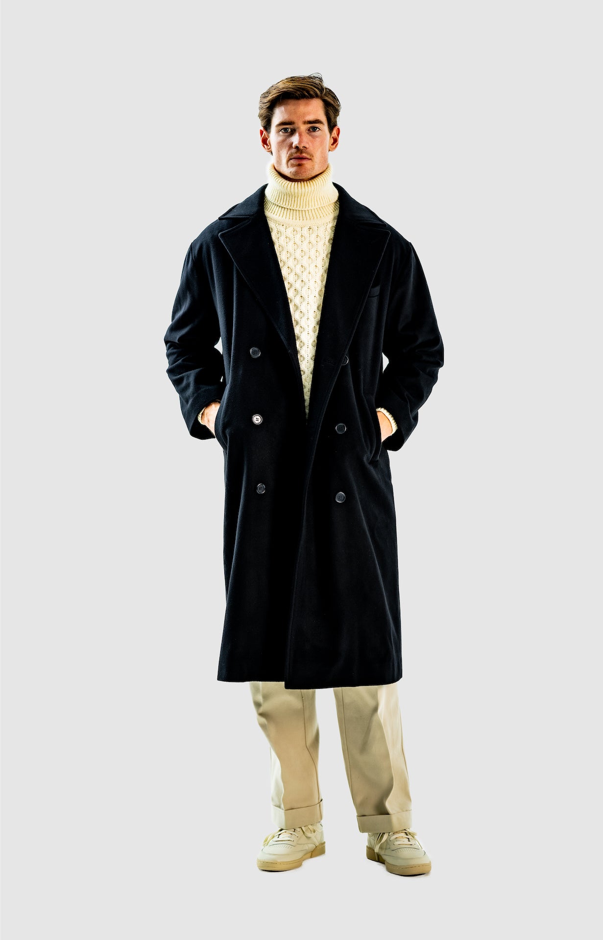 Double Breasted Overcoat