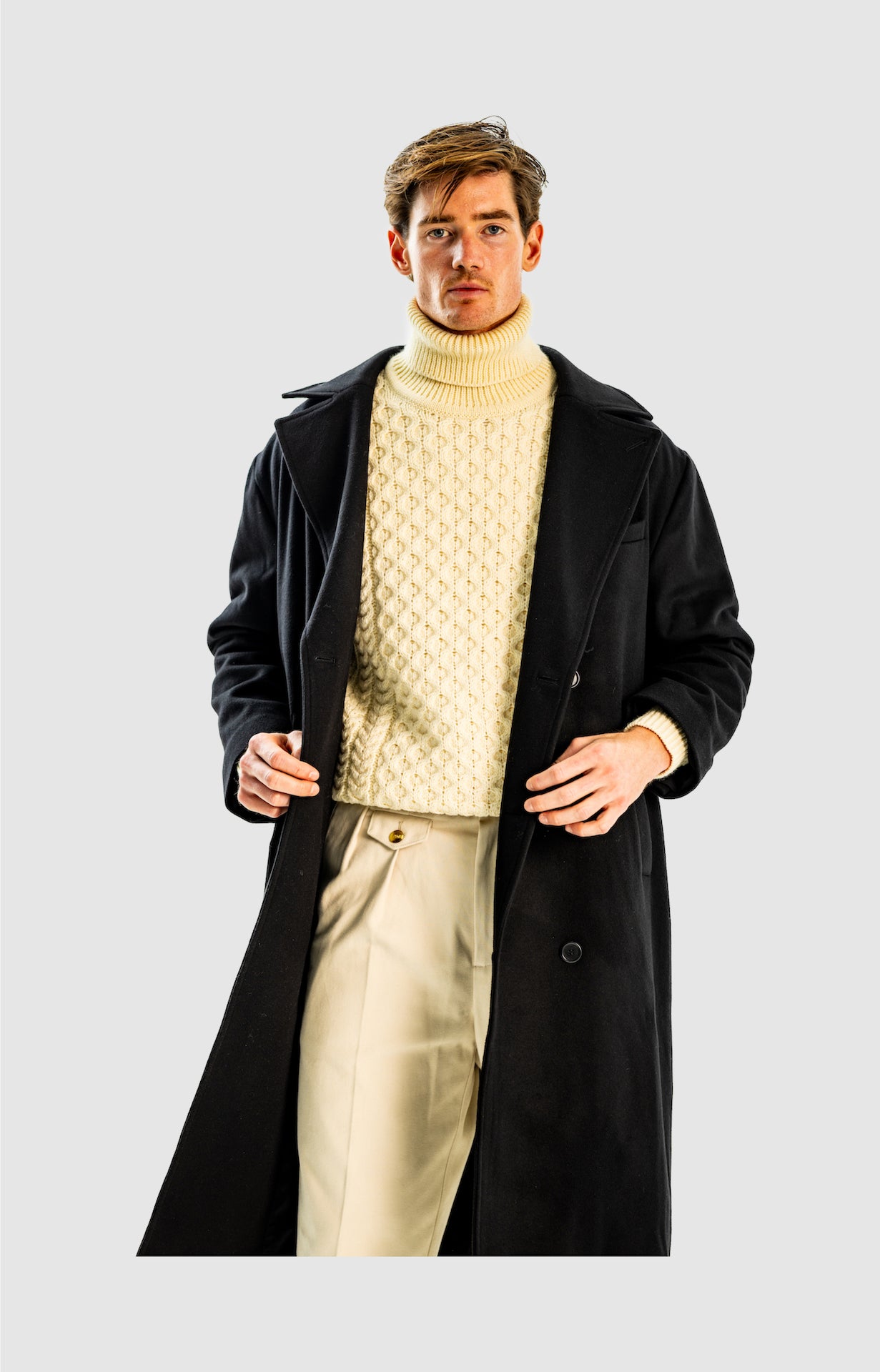 Double Breasted Overcoat