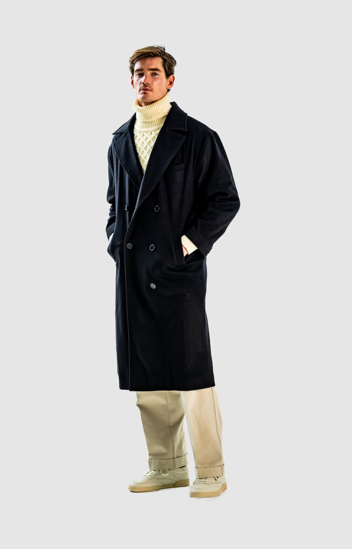 Double Breasted Overcoat