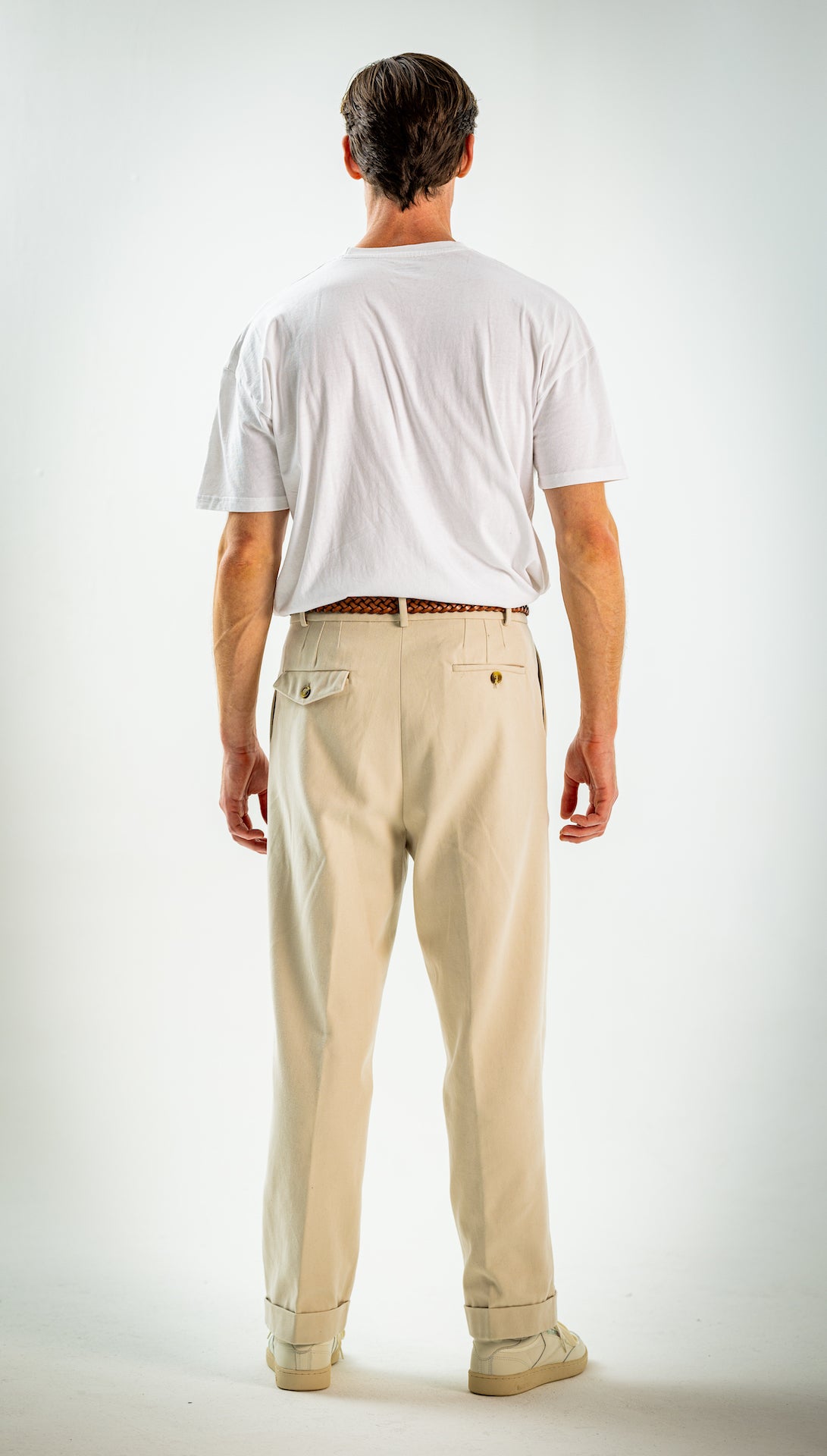Double Pleated Trouser