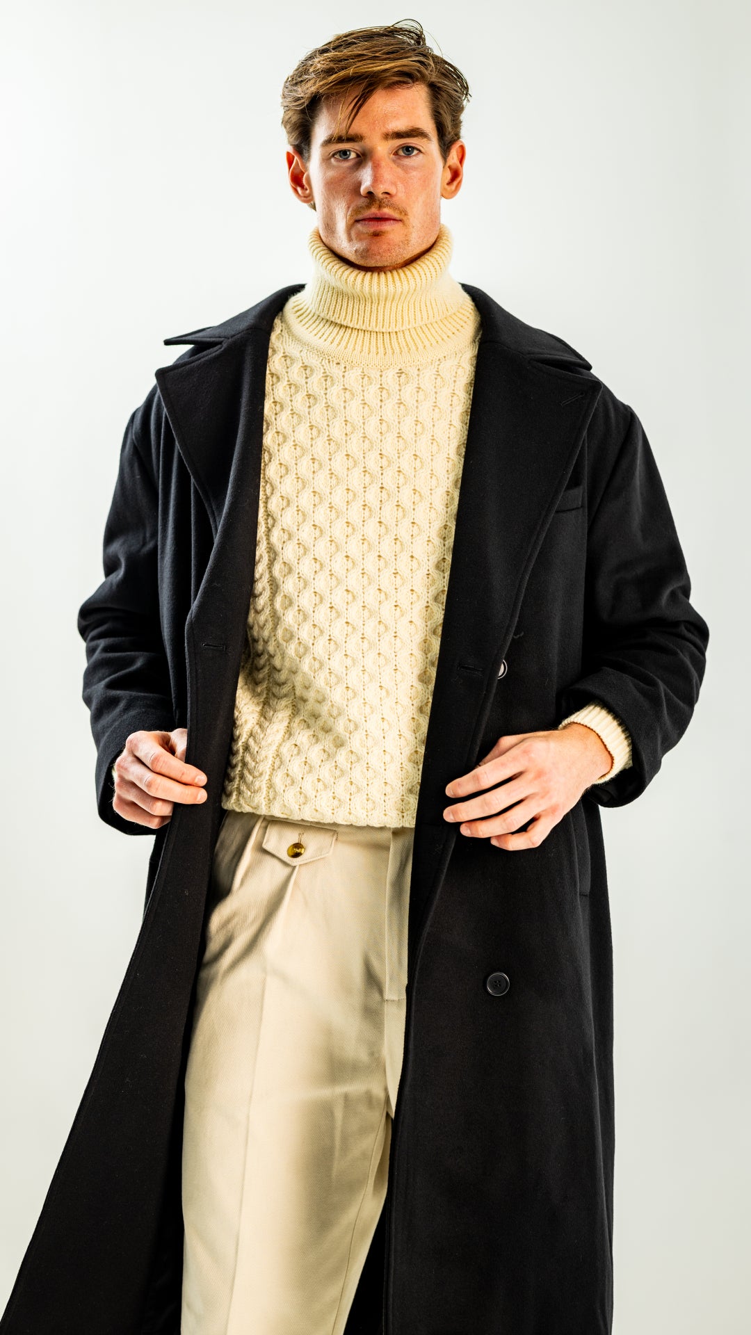 Double Breasted Overcoat