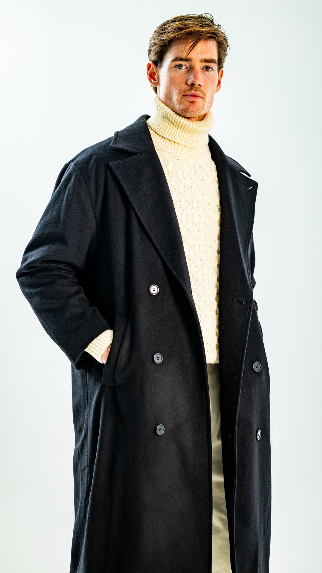 Double Breasted Overcoat