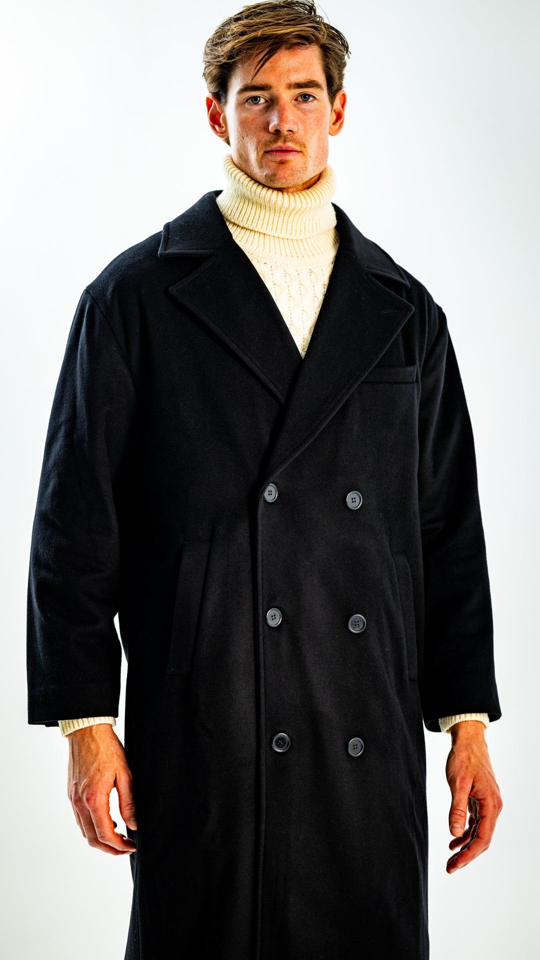 Double Breasted Overcoat