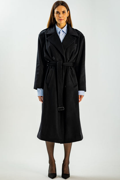 Double Breasted Overcoat