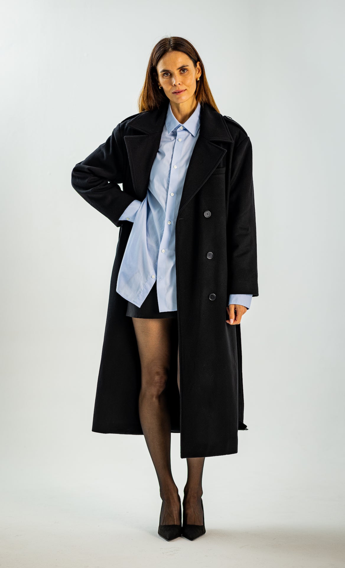 Double Breasted Overcoat