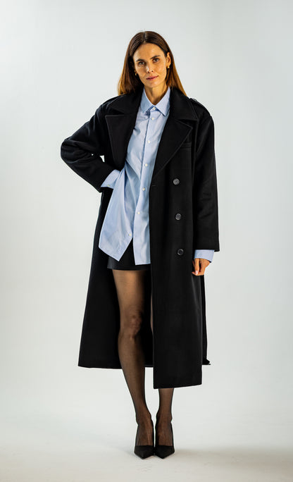 Double Breasted Overcoat
