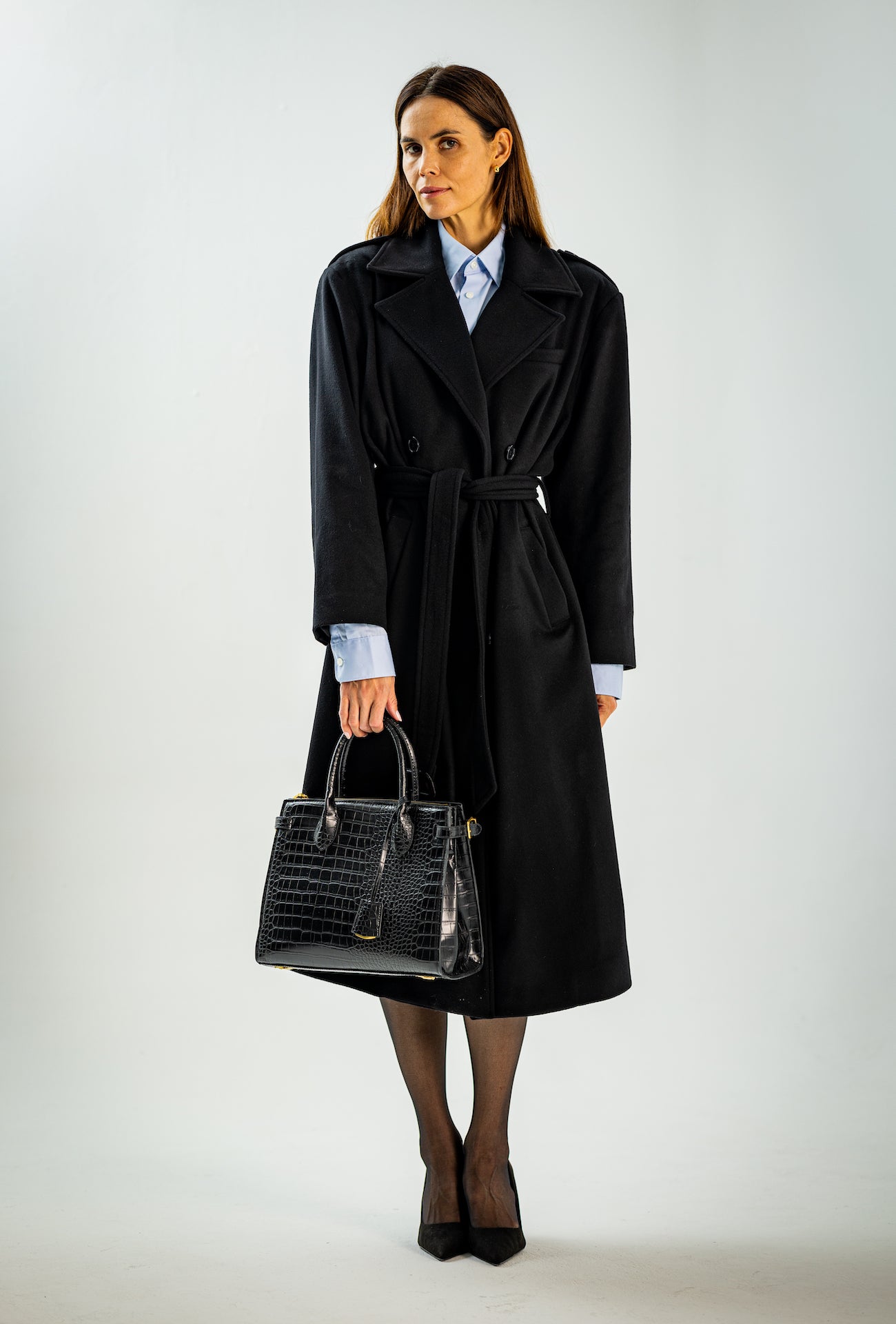 Double Breasted Overcoat