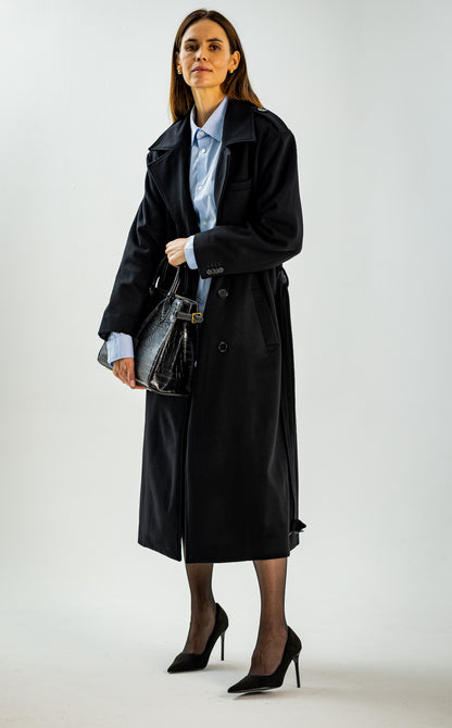 Double Breasted Overcoat