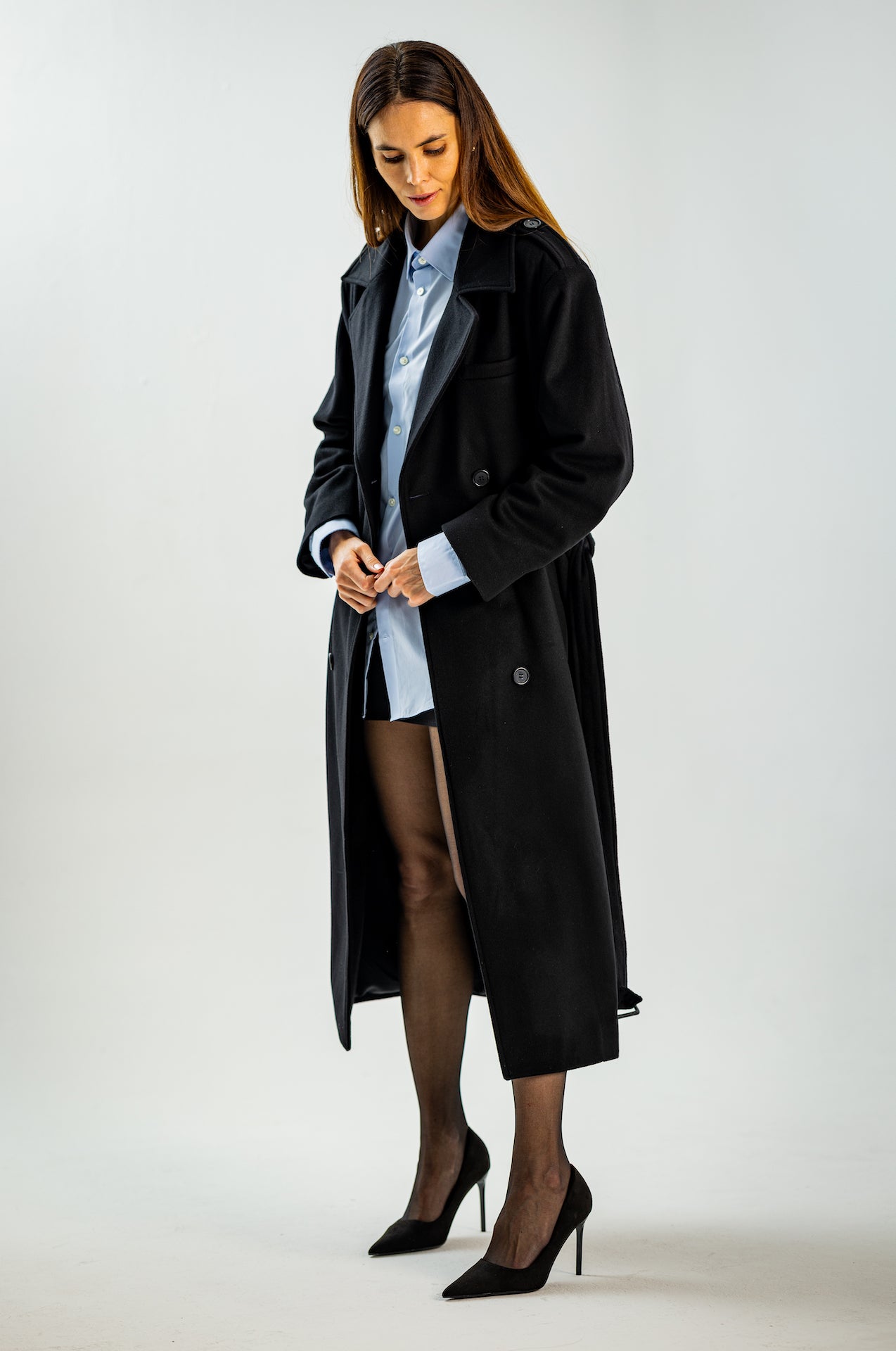 Double Breasted Overcoat