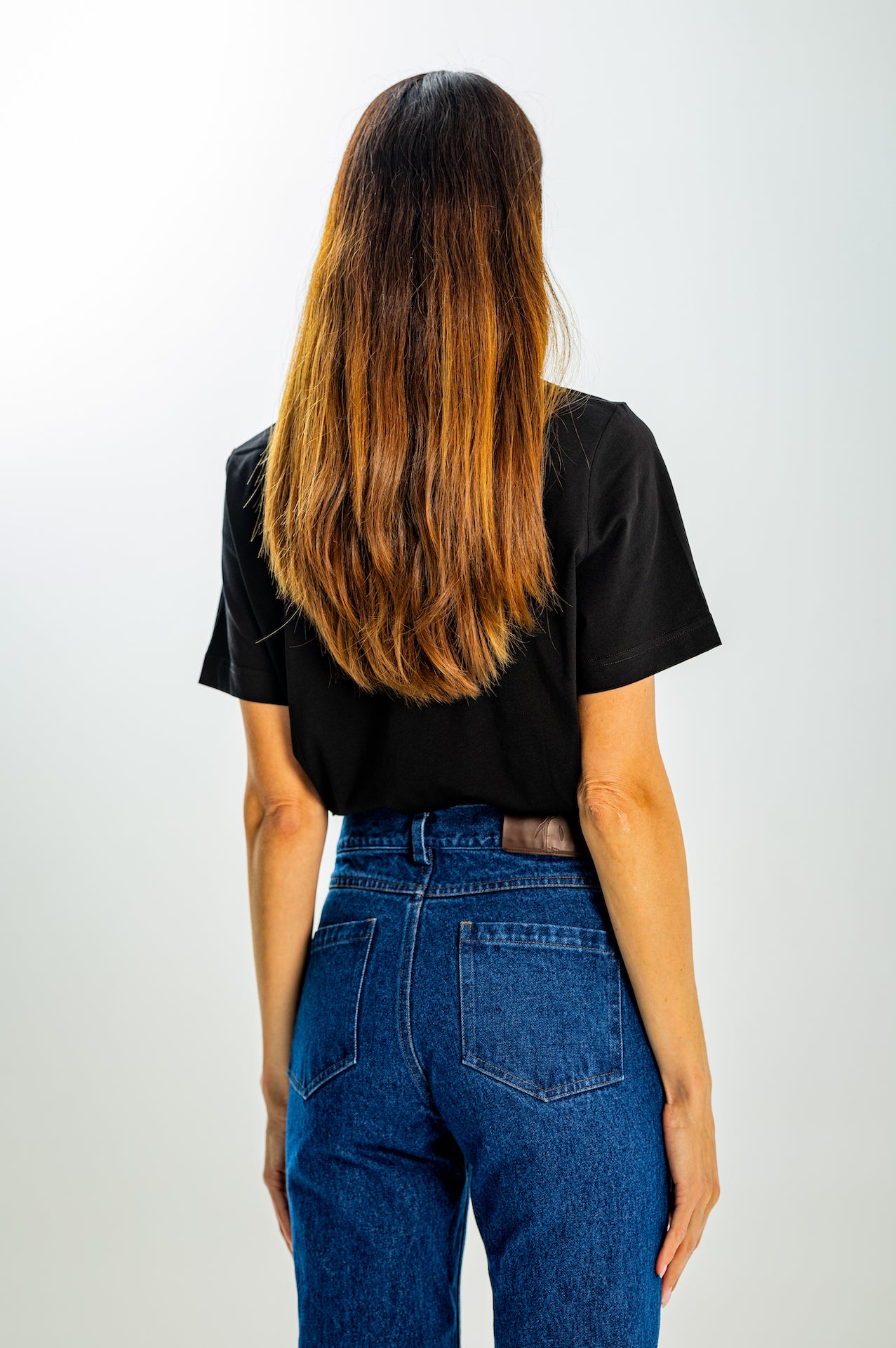 High-Waisted Jeans
