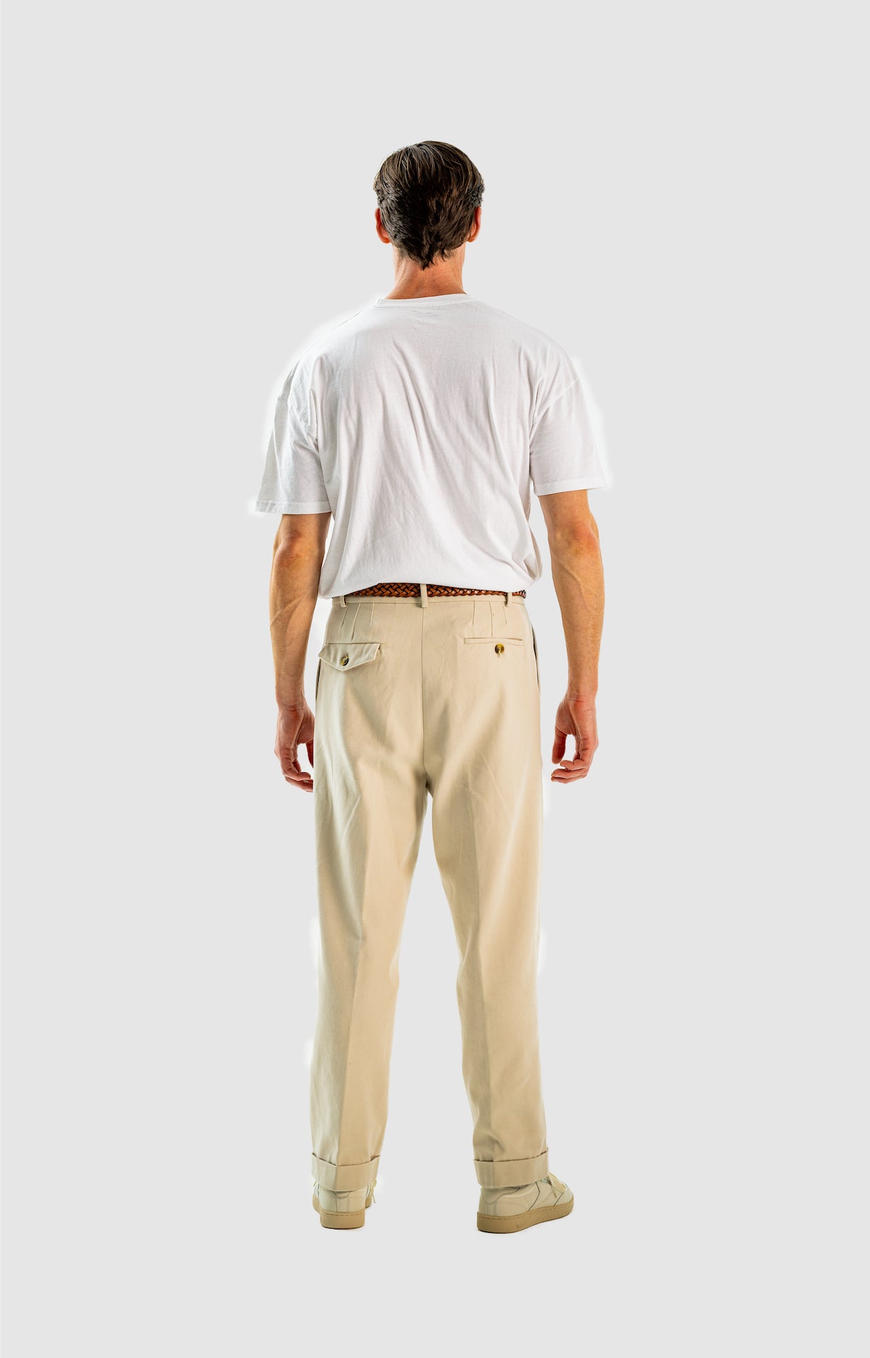 Double Pleated Trouser