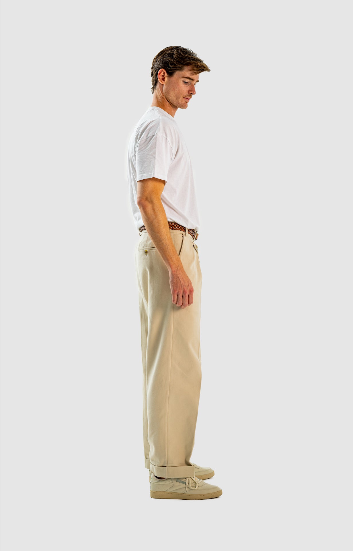 Double Pleated Trouser