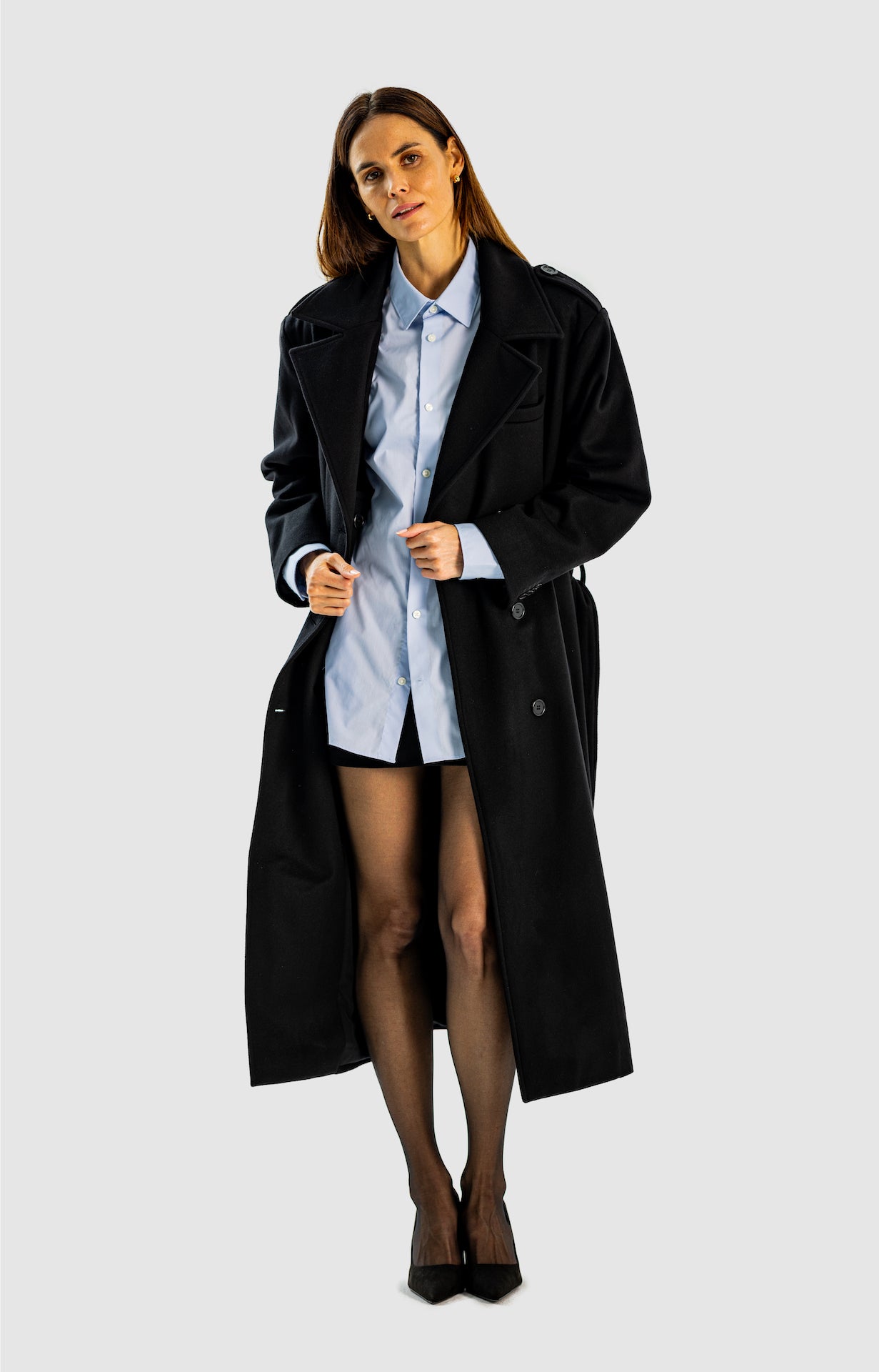 Double Breasted Overcoat