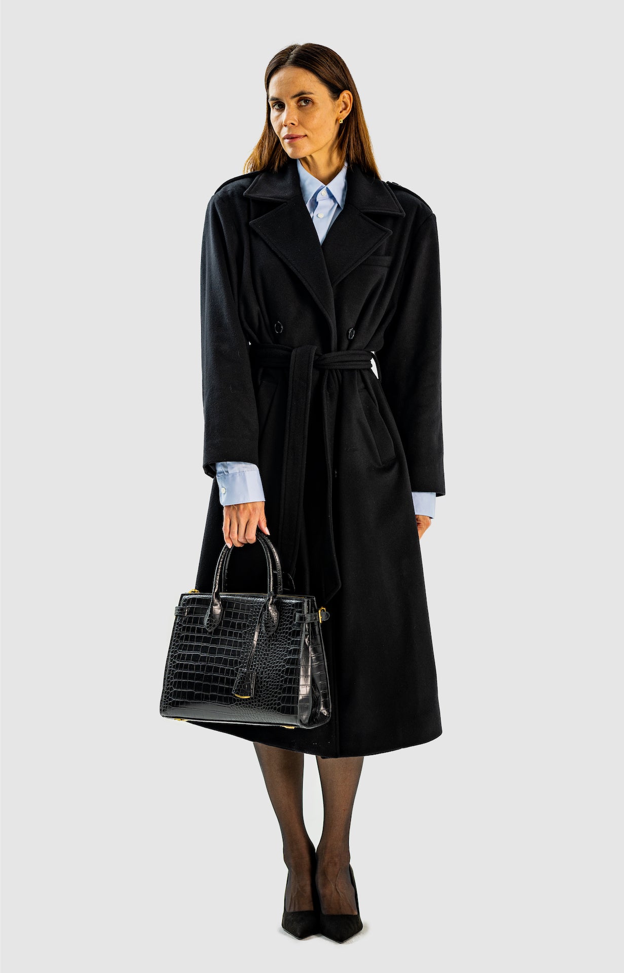 Double Breasted Overcoat