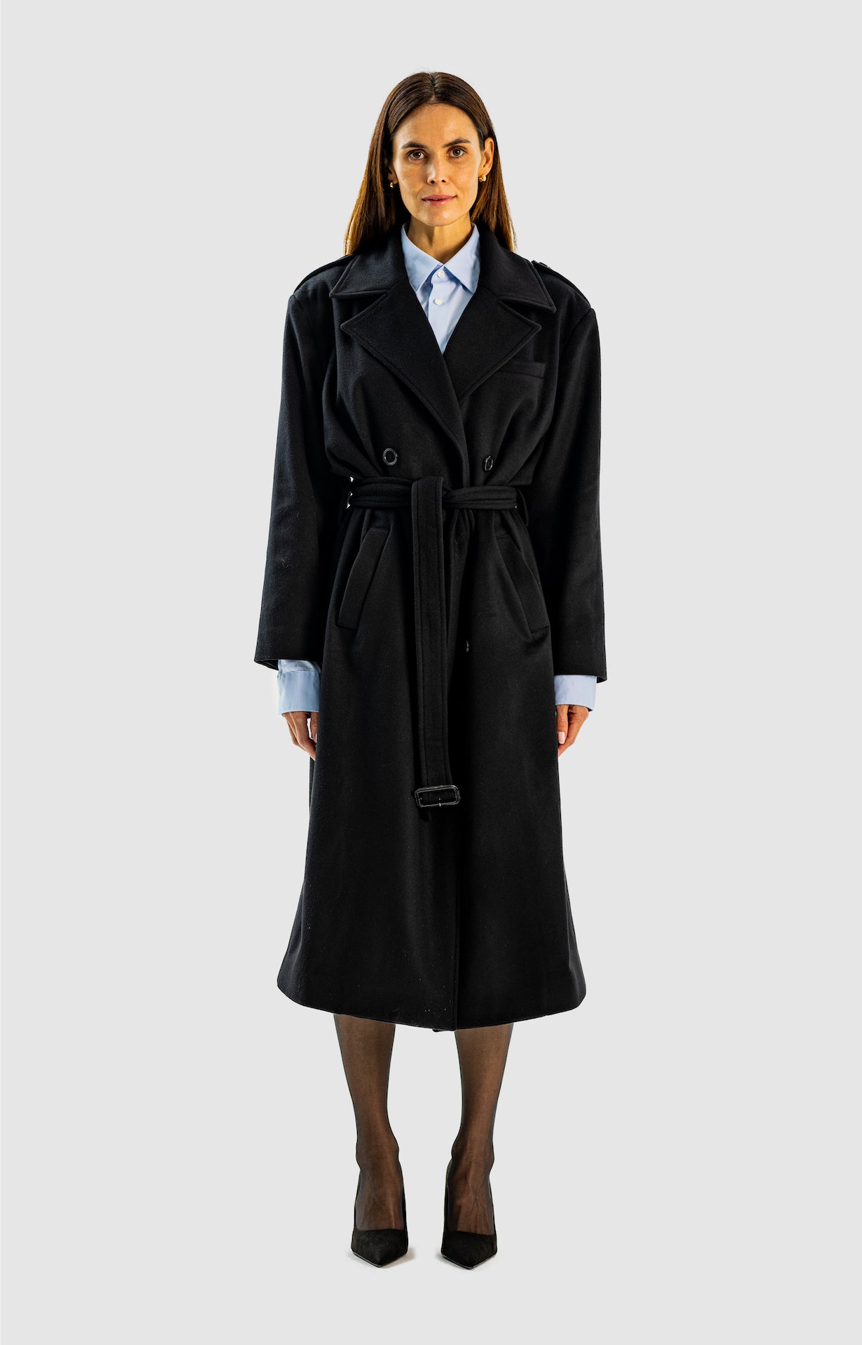 Double Breasted Overcoat