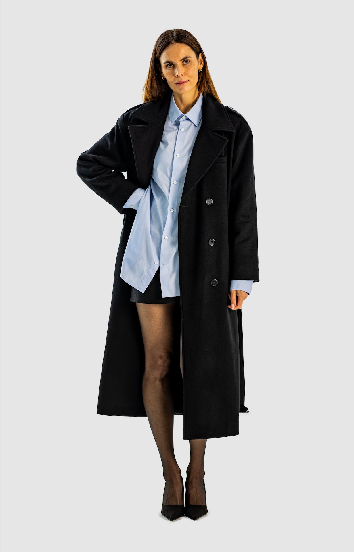 Double Breasted Overcoat