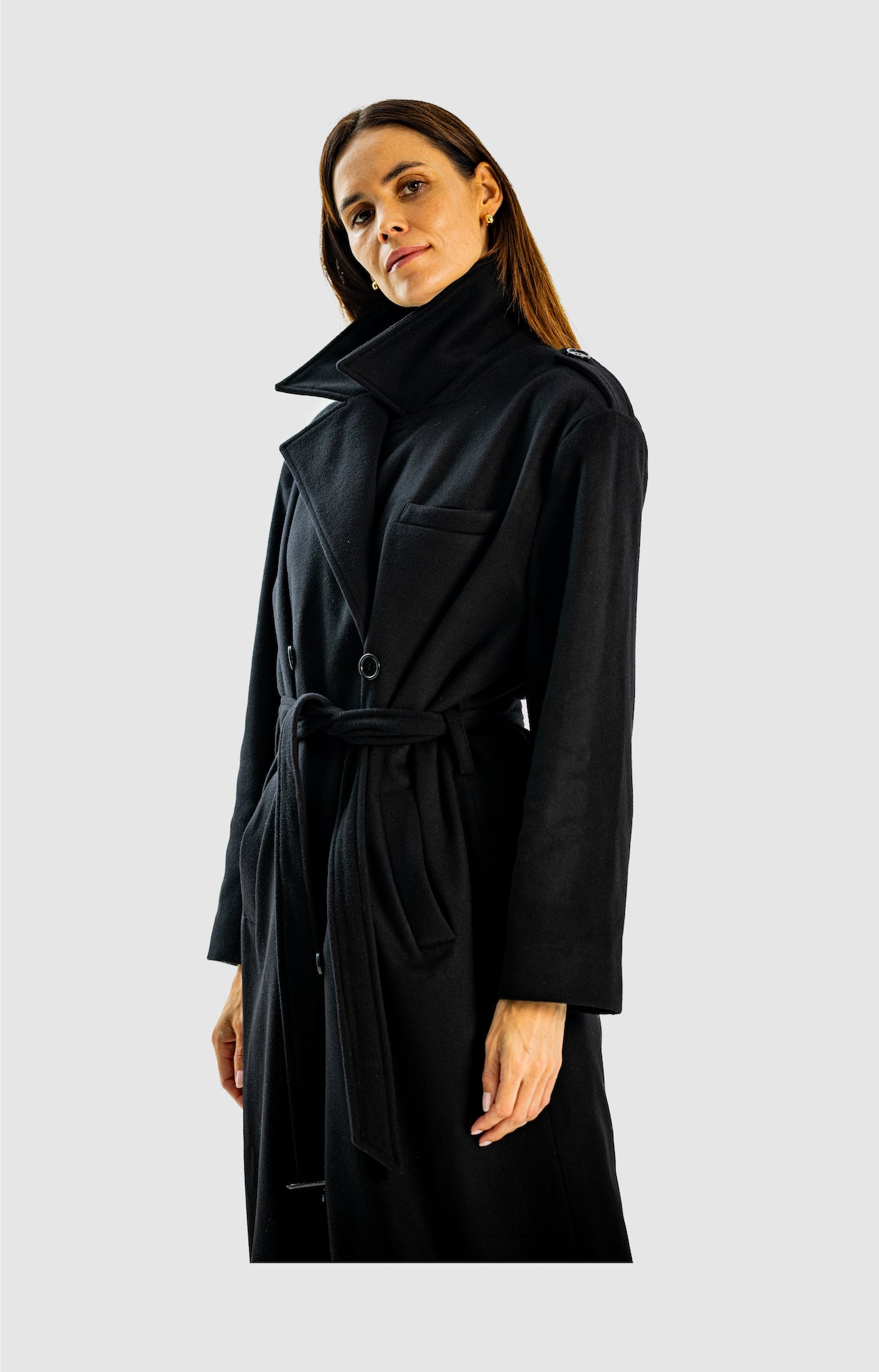 Double Breasted Overcoat