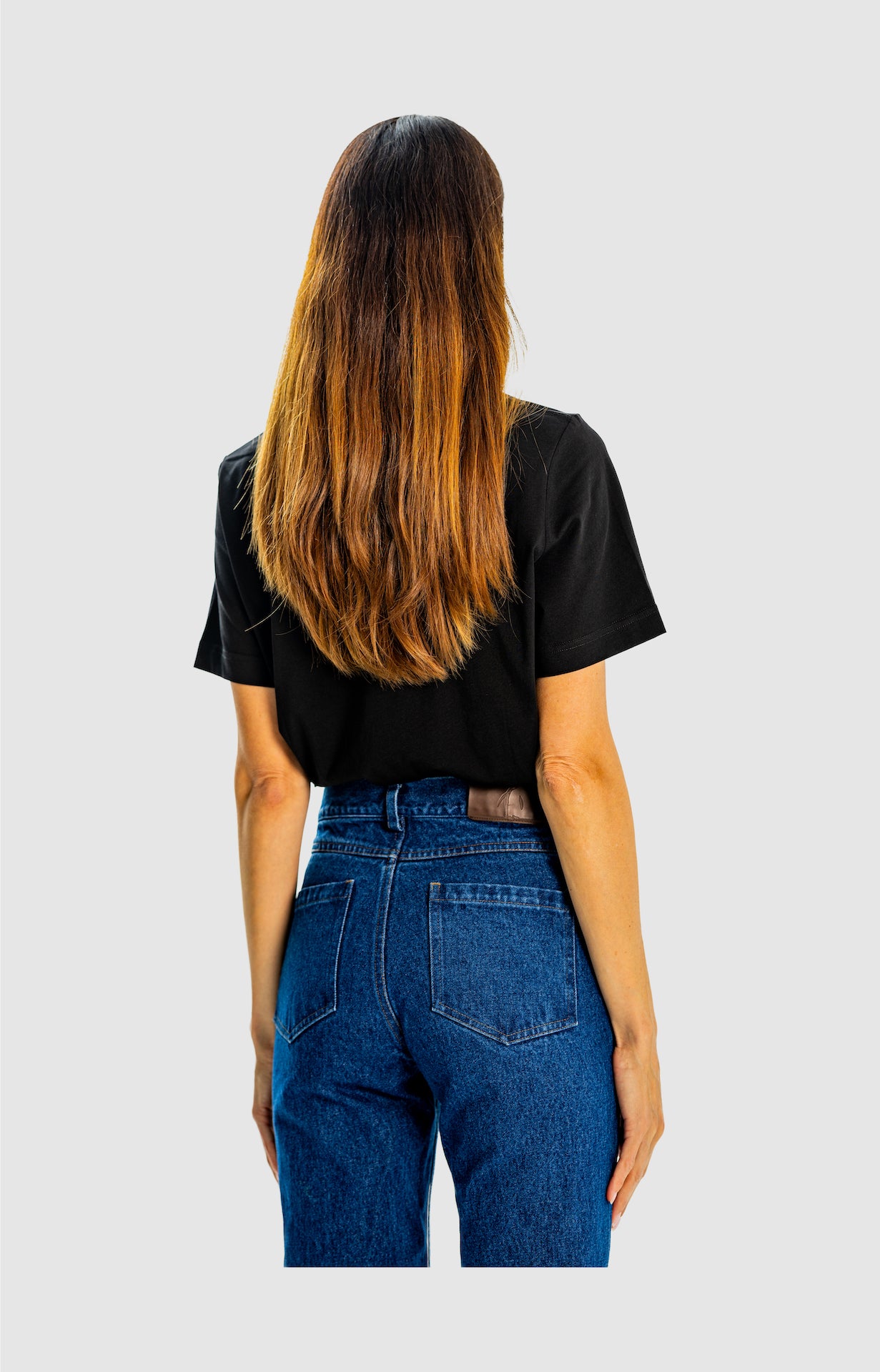 High-Waisted Jeans